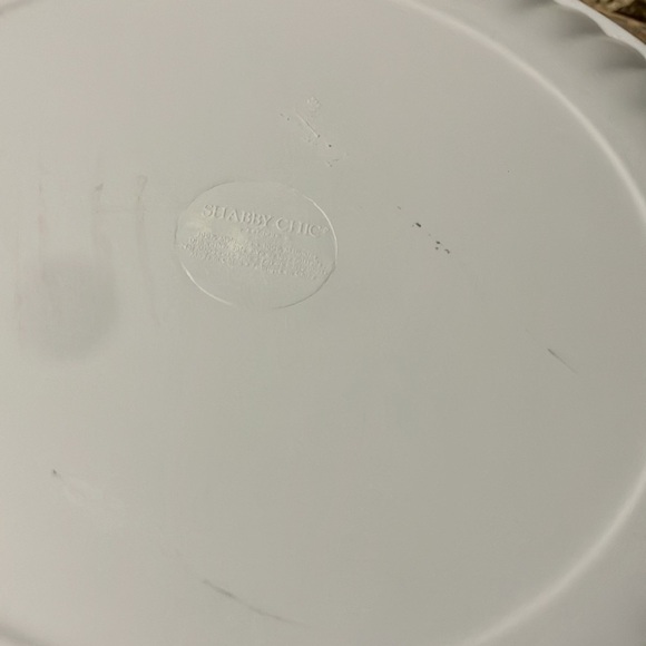 SHABBY CHIC PRE OWNED SET OF 8 BOO Black BUFFALO PLAID MELAMINE PAPER PLATES - Picture 14 of 16